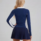 Melbourne Top - Navy Blue