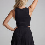 The Sculpt IV Tank Top - Black