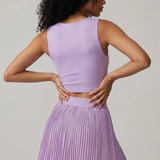 The Sculpt IV Tank Top - Lavender Cloud